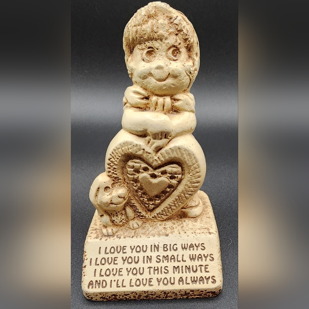Charming Tan Figurine